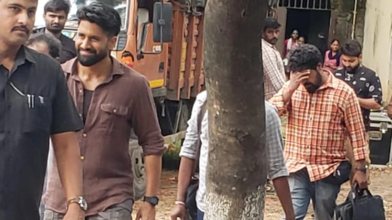 Naga Chaitanya spotted at NC24 sets (PC: Team Naga Chaitanya)