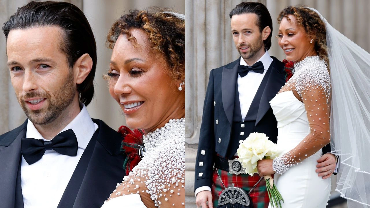  Mel B and Rory McPhee courtesy of Getty Images