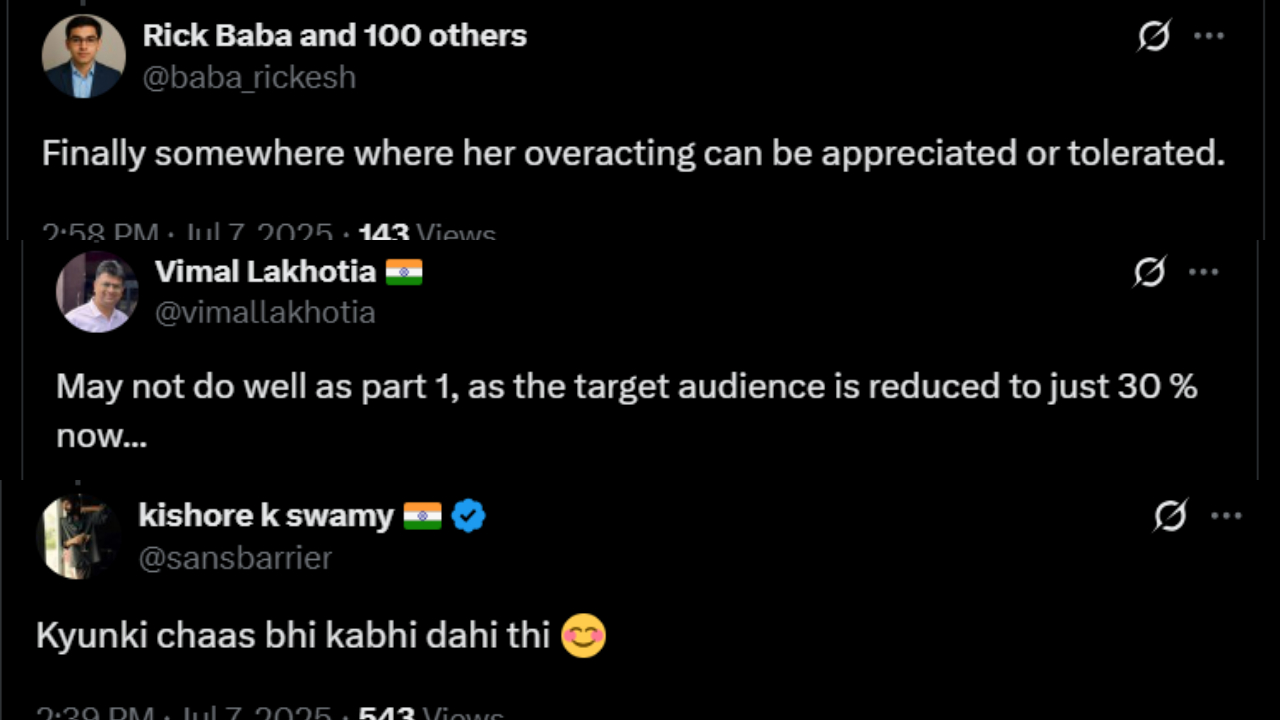Netizens react to Smriti Irani's first look of Kyunki Saas Bhi Kabhi Bahu Thi