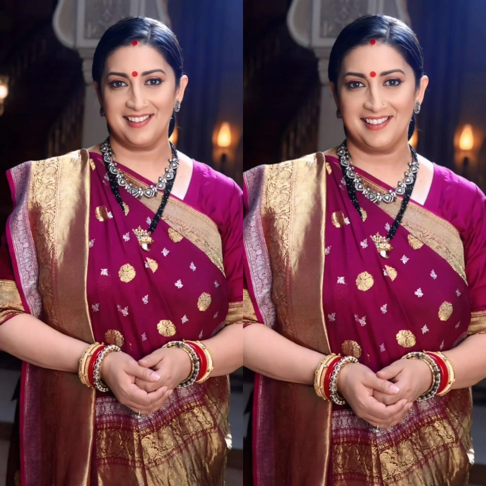 Smriti Irani's first look of Kyunki Saas Bhi Kabhi Bahu Thi
