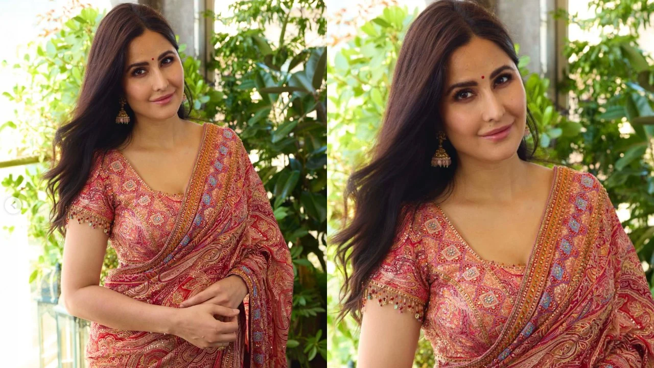 6 saree blouse designs for Sawan Somwar 2025: Alia Bhatt in Paithani to Katrina Kaif in Kashida embroidered drape