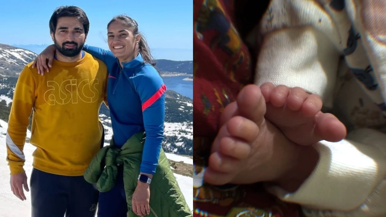 Vinesh Phogat announces arrival of baby boy with husband Somvir Rathee (Picture credit: Vinesh Phogat Instagram)