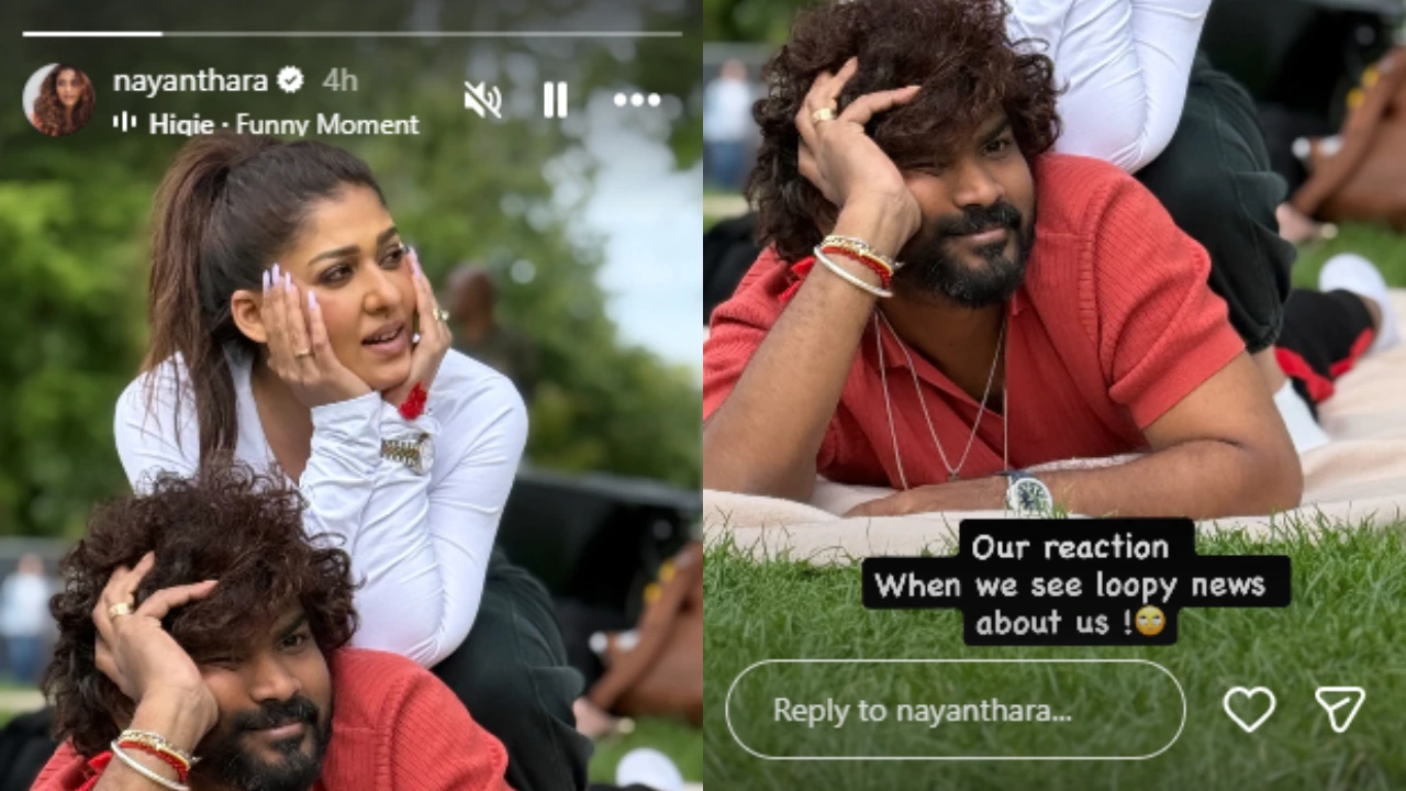 Nayanthara Instagram Story (PC: Nayanthara Instagram)