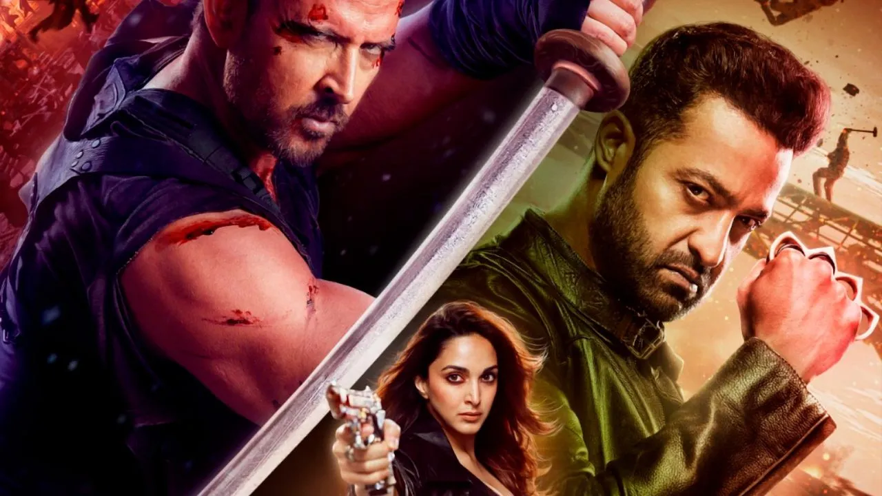 YRF released a fresh poster of War 2 ft. Hrithik Roshan, Jr NTR, and Kiara Advani