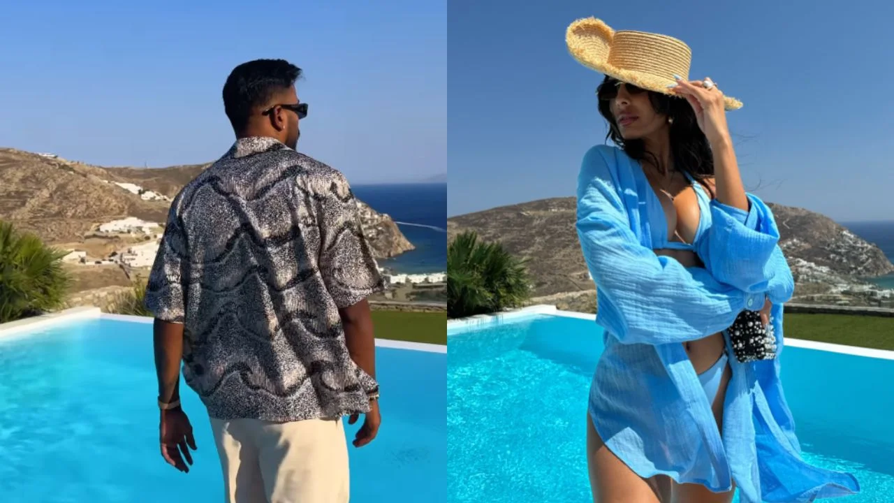 Jasmin Walia, Hardik Pandya (via Instagram)