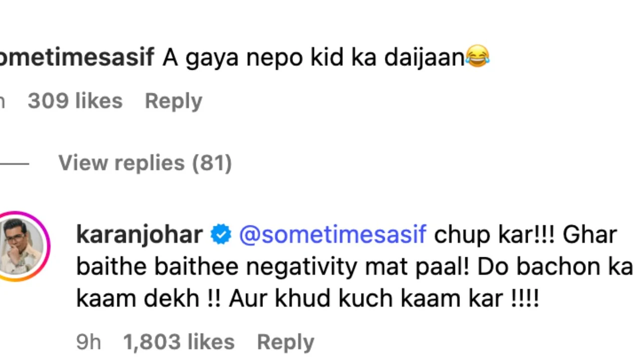 (Picture credit: Karan Johar Instagram)