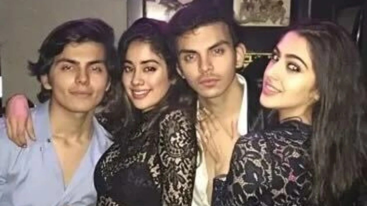 Veer Pahariya's unseen INSIDE party pics ft Sky Force co-star Sara Ali Khan, Janhvi Kapoor, Ibrahim Ali Khan