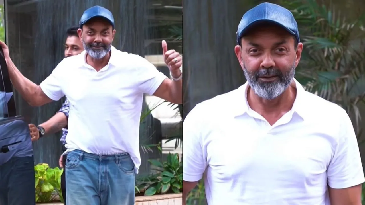 Bobby Deol keeps it simple and classy as he steps out