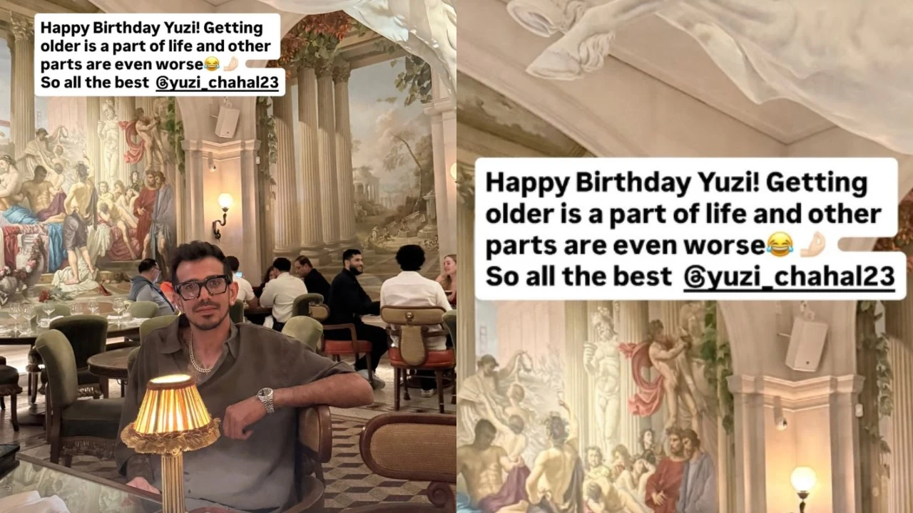RJ Mahvash wishes rumored boyfriend Yuzvendra Chahal on his 35th birthday: 'Getting older is a part...'