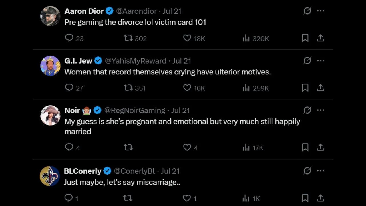 Tweets about Leanna Lenee's TikTok (via XTwitter)