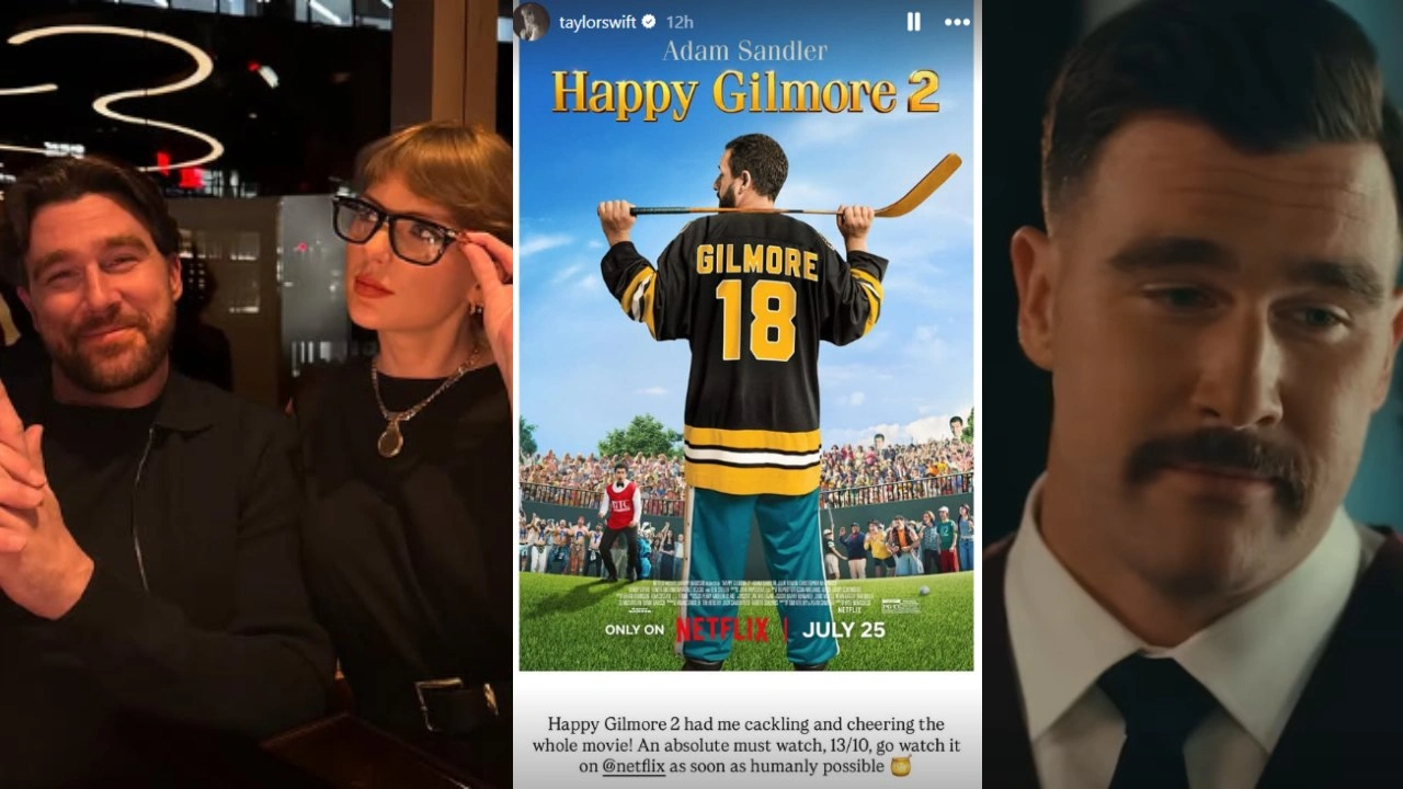 Taylor Swift reviews Happy Gilmore 2: Travis Kelce cameo has girlfriend praising Adam Sandler starrer, 'Cracking and cheering...'