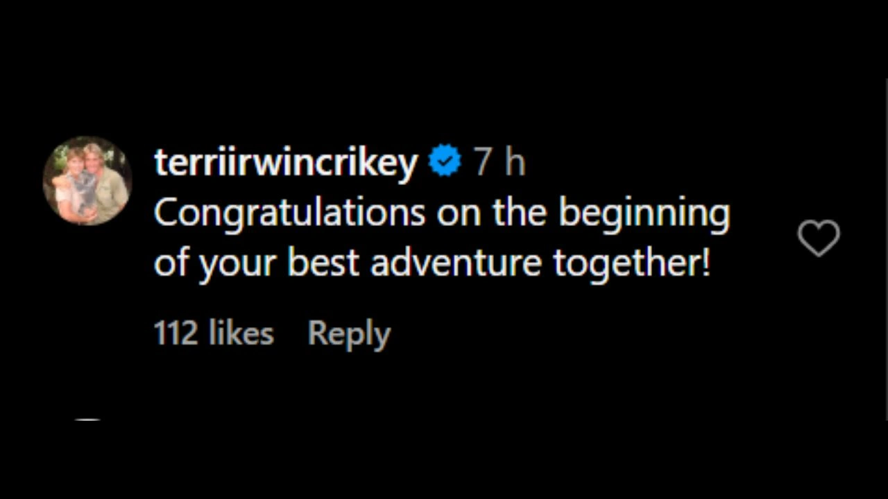 A comment on Derek Hough's post (via Instagram)