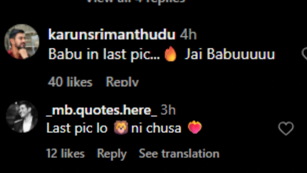 Netizens comment on Namrata's post (PC: IG)