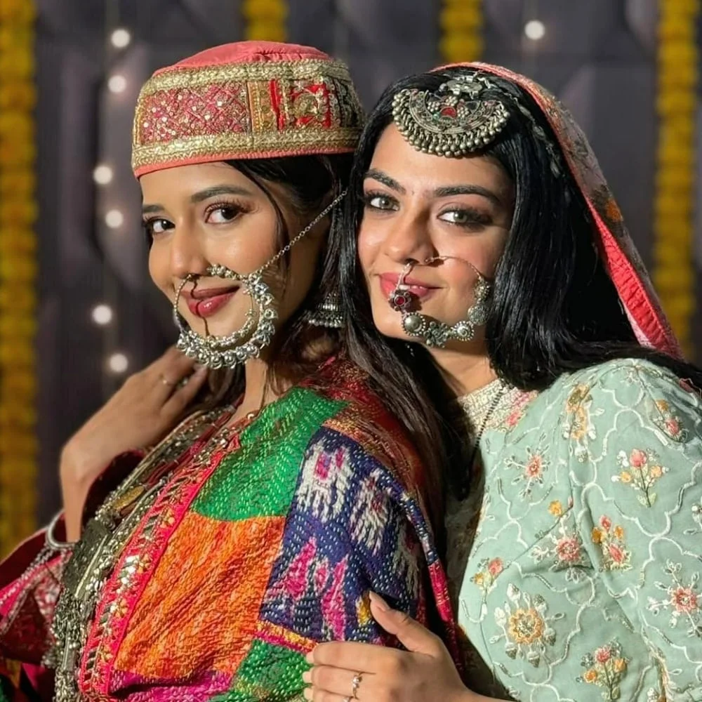 Samridhii Shukla with Garvita Sadhwani