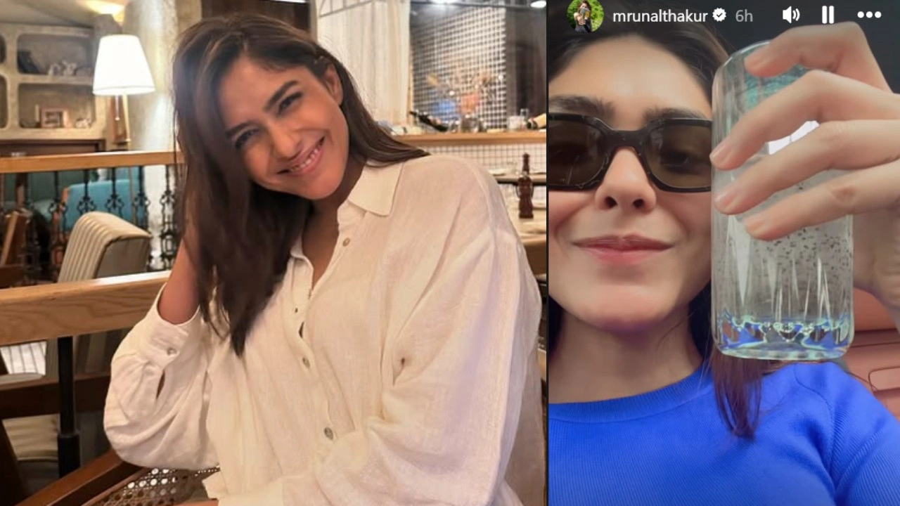 Want healthy and glowing skin like Mrunal Thakur? This chia seed drink is what you need in your life