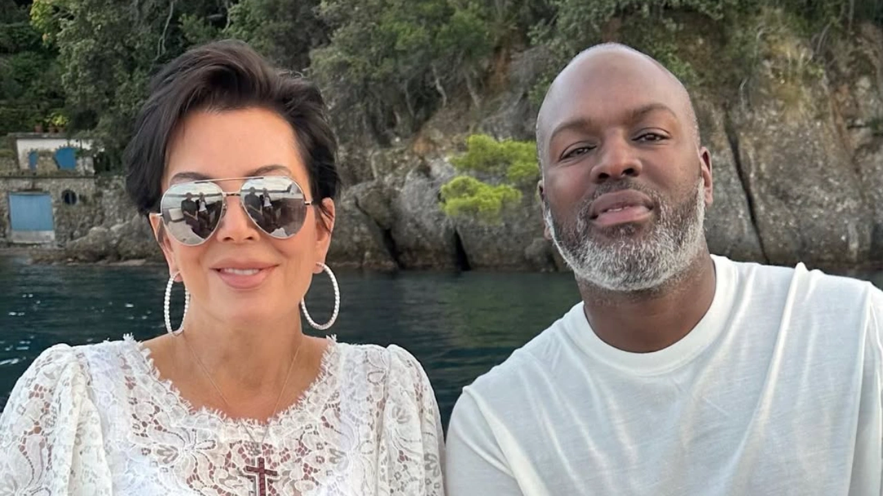 Kris Jenner and Corey Gamble