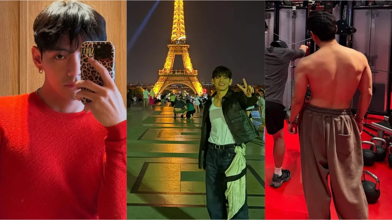 V: Courtesy of V Instagram V: Courtesy of V Instagram