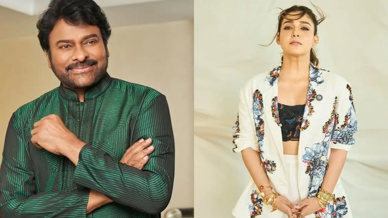 Mega157: Pictures from Chiranjeevi, Nayanthara’s film sets leaked? Makers REACT to ‘violation’ (PC: Chiranjeevi, Nayanthara on IG) Mega157: Pictures from Chiranjeevi, Nayanthara’s film sets leaked? Makers REACT to ‘violation’
