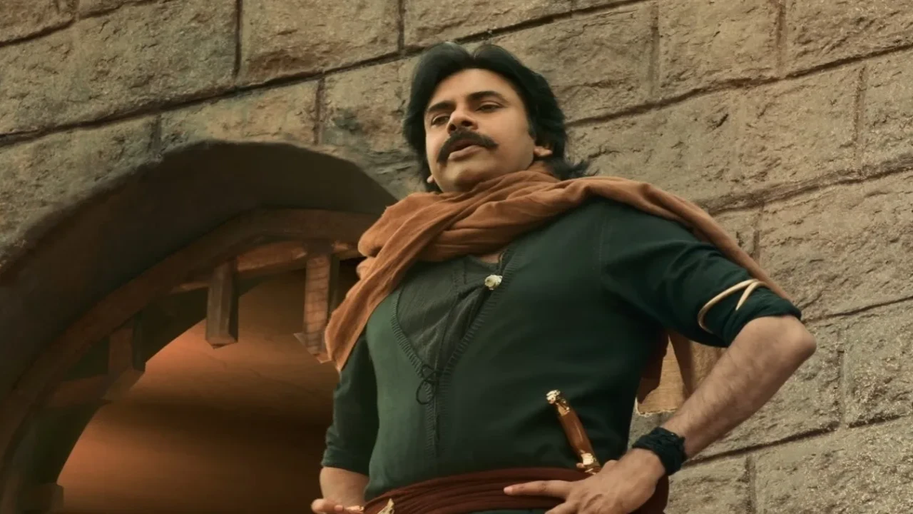 Hari Hara Veera Mallu is seeing major drops on its second day, already (Credit: Tips Official) Pawan Kalyan