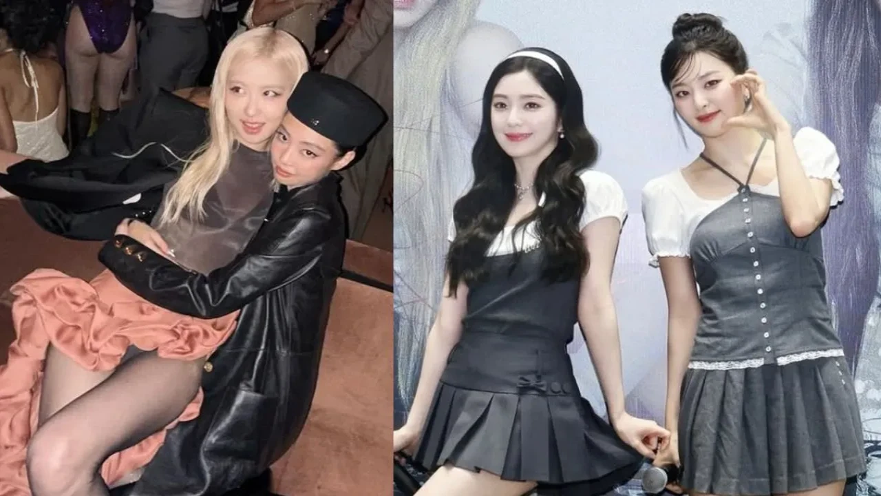 Rosé, Jennie, Irene, Seulgi: courtesy of Jennie's Instagram, Red Velvet's Instagram Rosé, Jennie, Irene, Seulgi: courtesy of Jennie's Instagram, Red Velvet's Instagram