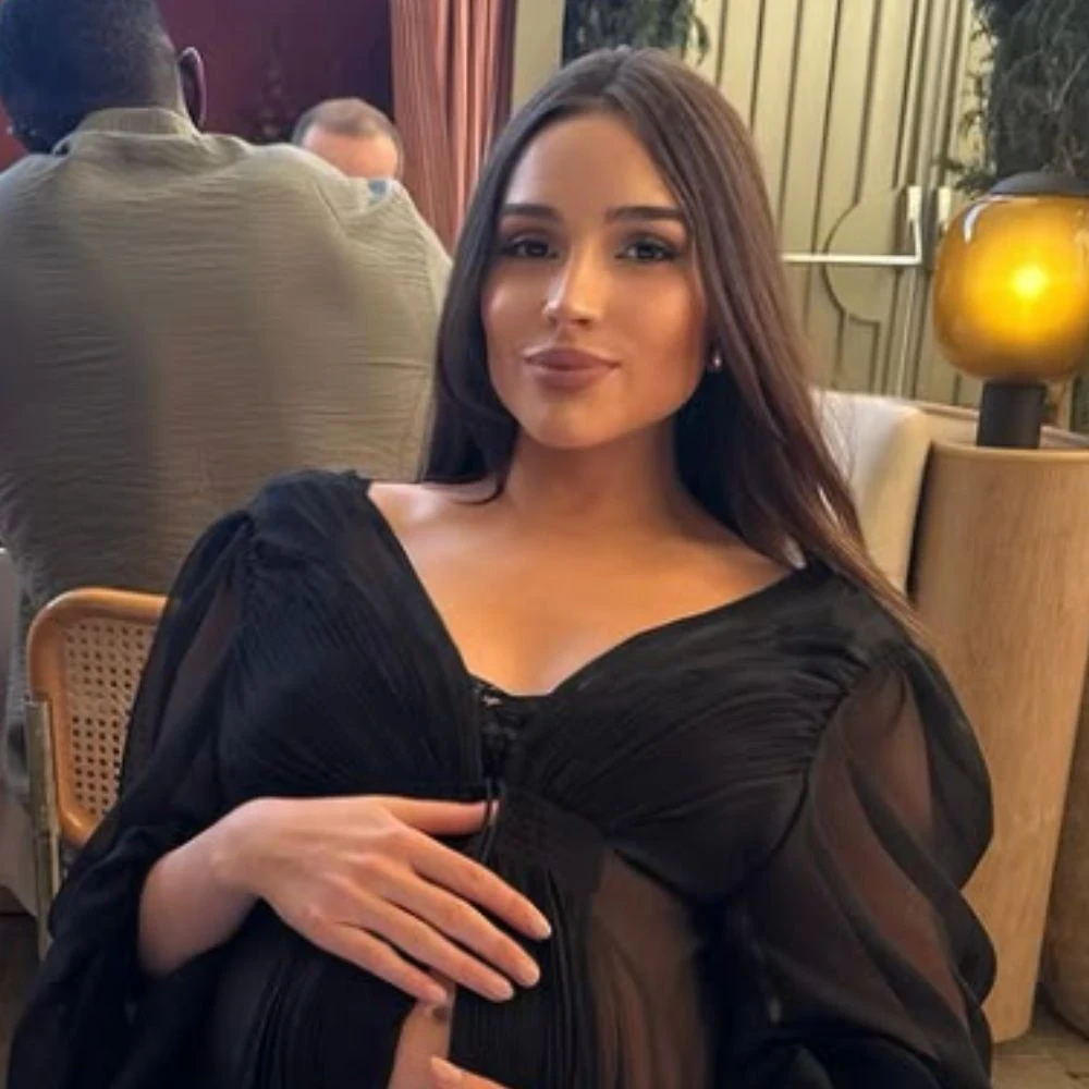 Olivia Culpo-Christian McCaffrey Welcome First Baby Colette Annalise, See Their Sweet Hospital Photos