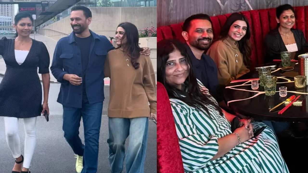 Did Samantha Ruth Prabhu just confirm her relationship with Raj Nidimoru as they hold hands in Detroit? (PC: Samantha Ruth Prabhu, IG) Did Samantha Ruth Prabhu just confirm her relationship with Raj Nidimoru as they hold hands in Detroit?