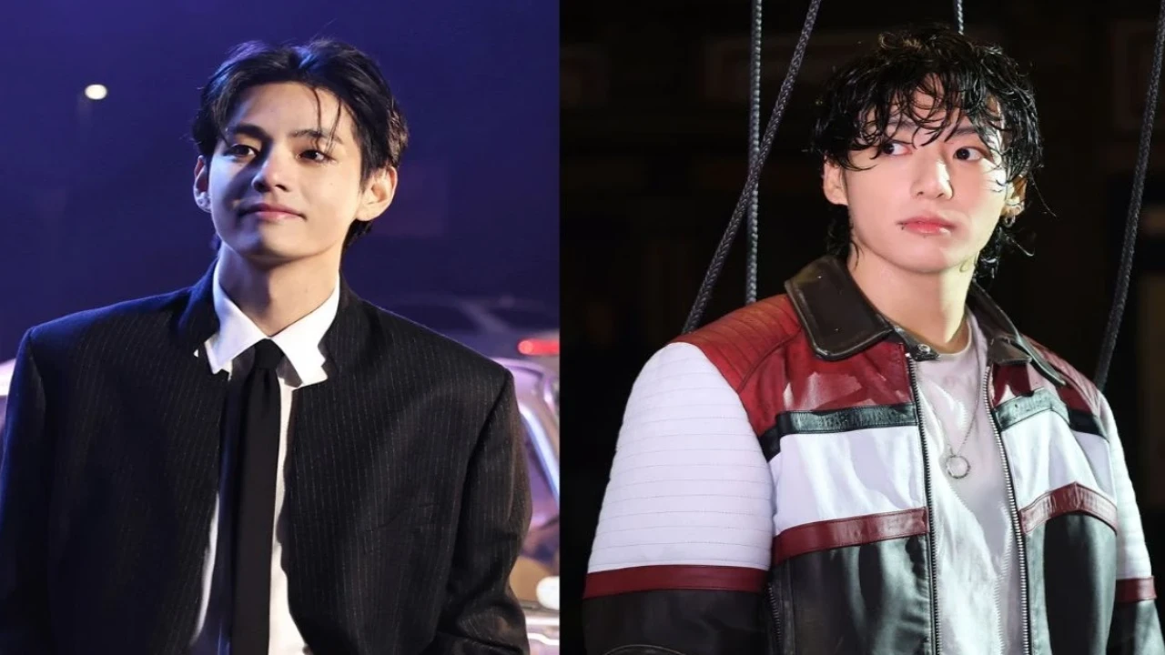 V, Jungkook: courtesy of BTS' X V, Jungkook: courtesy of BTS' X