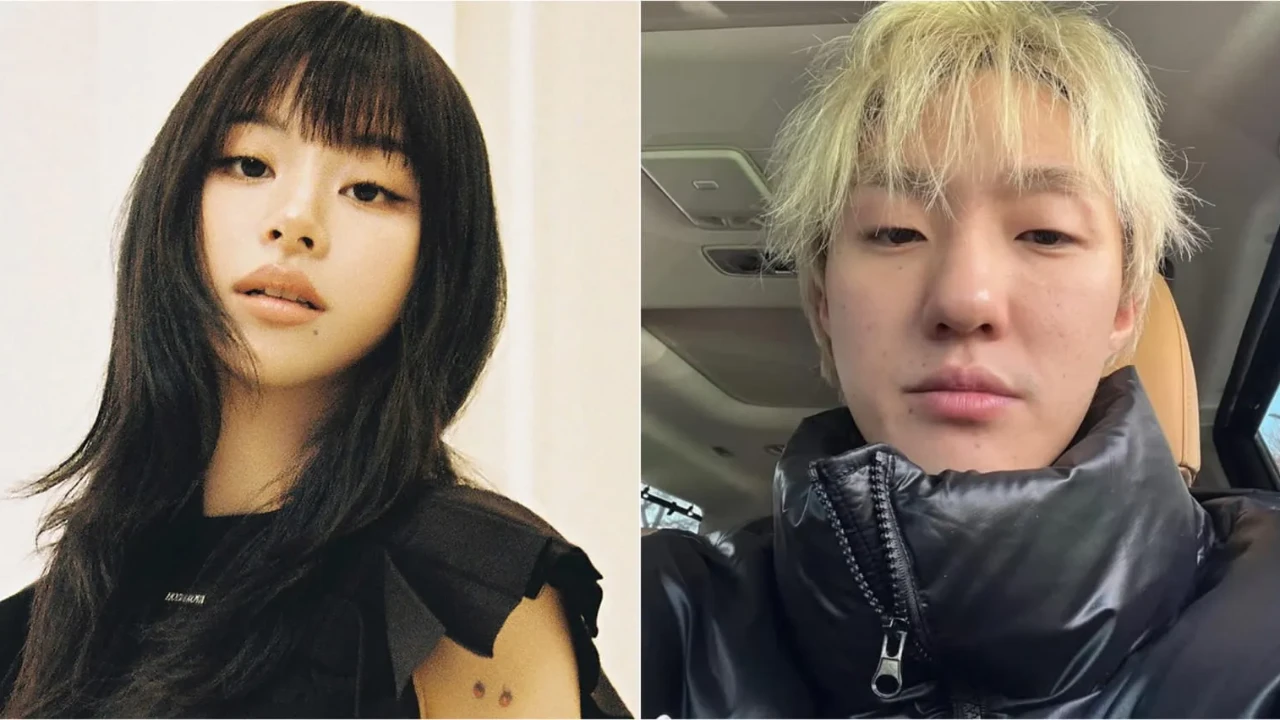 Chaeyoung, Zion.T: Courtesy of TWICE X, Zion.T Instagram Chaeyoung, Zion.T: Courtesy of TWICE X, Zion.T Instagram