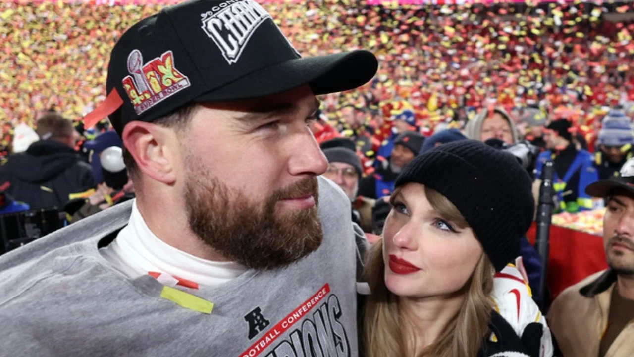 Travis Kelce & Travis Kelce (via Getty Images)