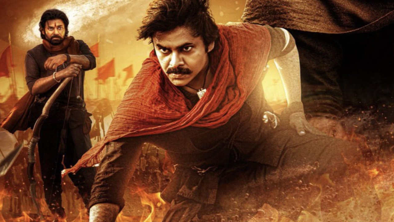Pawan Kalyan in Hari Hara Veera Mallu (image courtesy of Mega Surya Productions) hhvm,