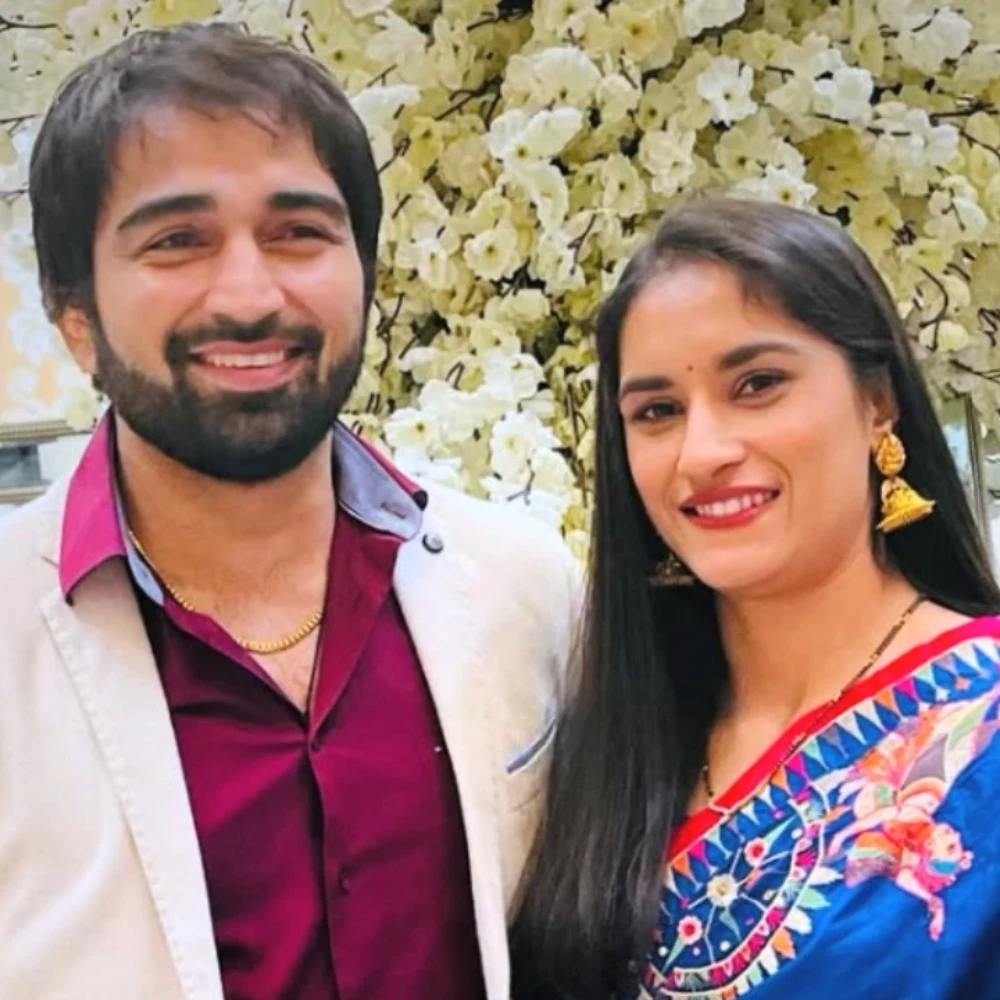 Vinesh Phogat-Somvir Rathee announce arrival of baby boy with most adorable 1st glimpse, fans say ‘Fighter is born’