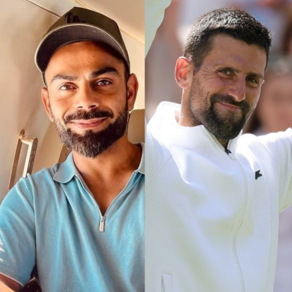 Virat Kohli gets a response from Novak Djokovic as he lends support to Tennis legend at Wimbledon 2025