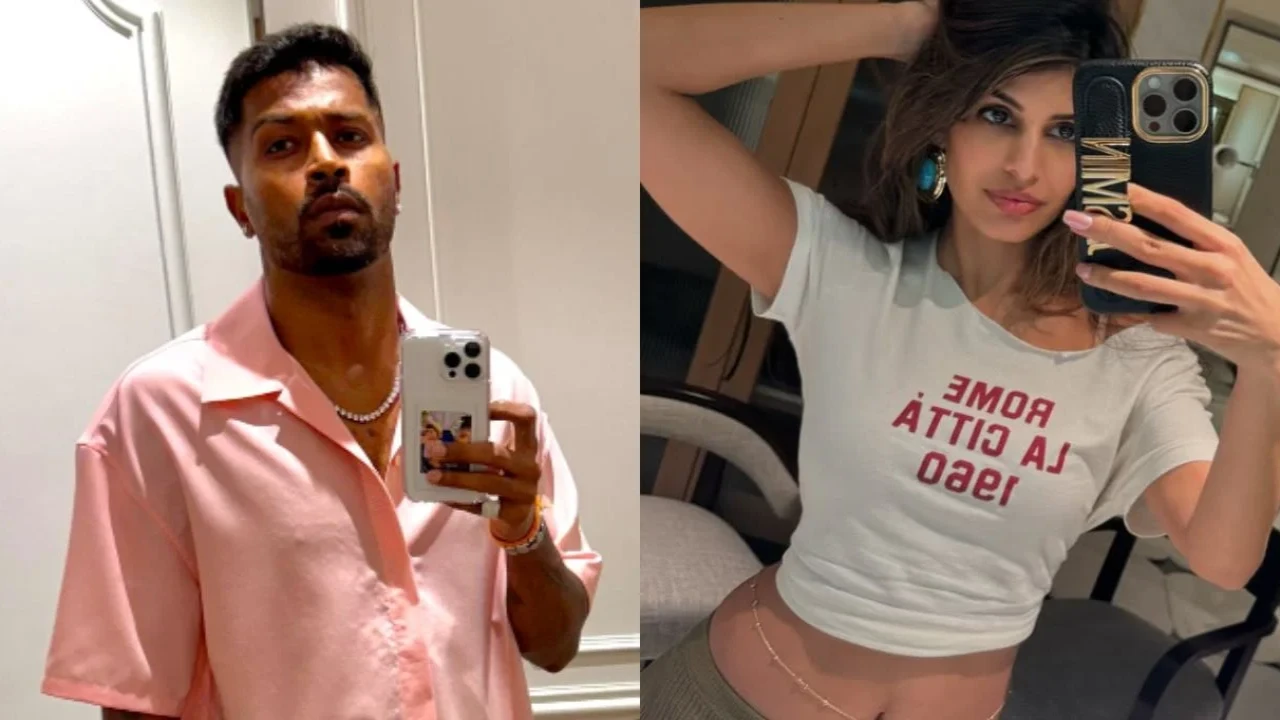 Hardik Pandya, Jasmin Walia (via Instagram) Hardik Pandya, Jasmin Walia (via Instagram)