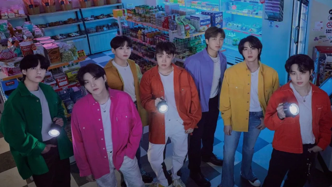 BTS: courtesy of BTS' Weverse