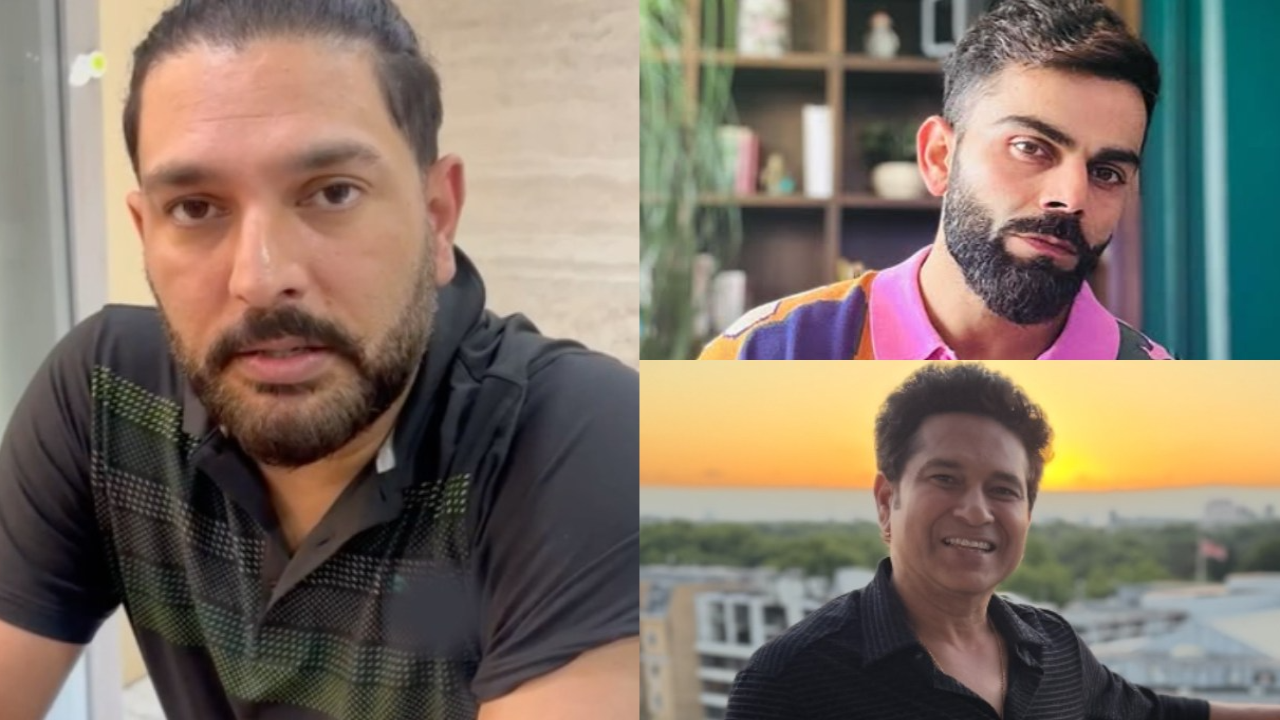 Yuvraj Singh’s YWC Gala dinner Full Guest List. Picture courtesy: Yuvraj Singh, Sachin Tendulkar, Virat Kohli/Instagram Yuvraj Singh’s YWC Gala Dinner Full Guest List: Virat Kohli, Sachin Tendulkar with daughter Sara and others attend in London