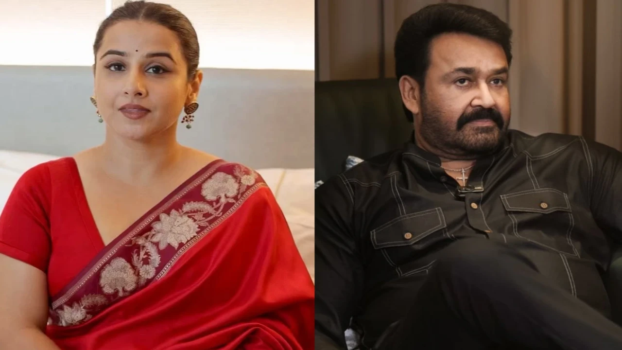Vidya Balan recalls losing out on ‘8-9 films in South’ after being considered a jinx in Mohanlal’s shelved movie (PC: Vidya Balan/Mohanlal, IG/X) Vidya Balan recalls losing out on ‘8-9 films in South’ after being considered a jinx in Mohanlal’s shelved movie