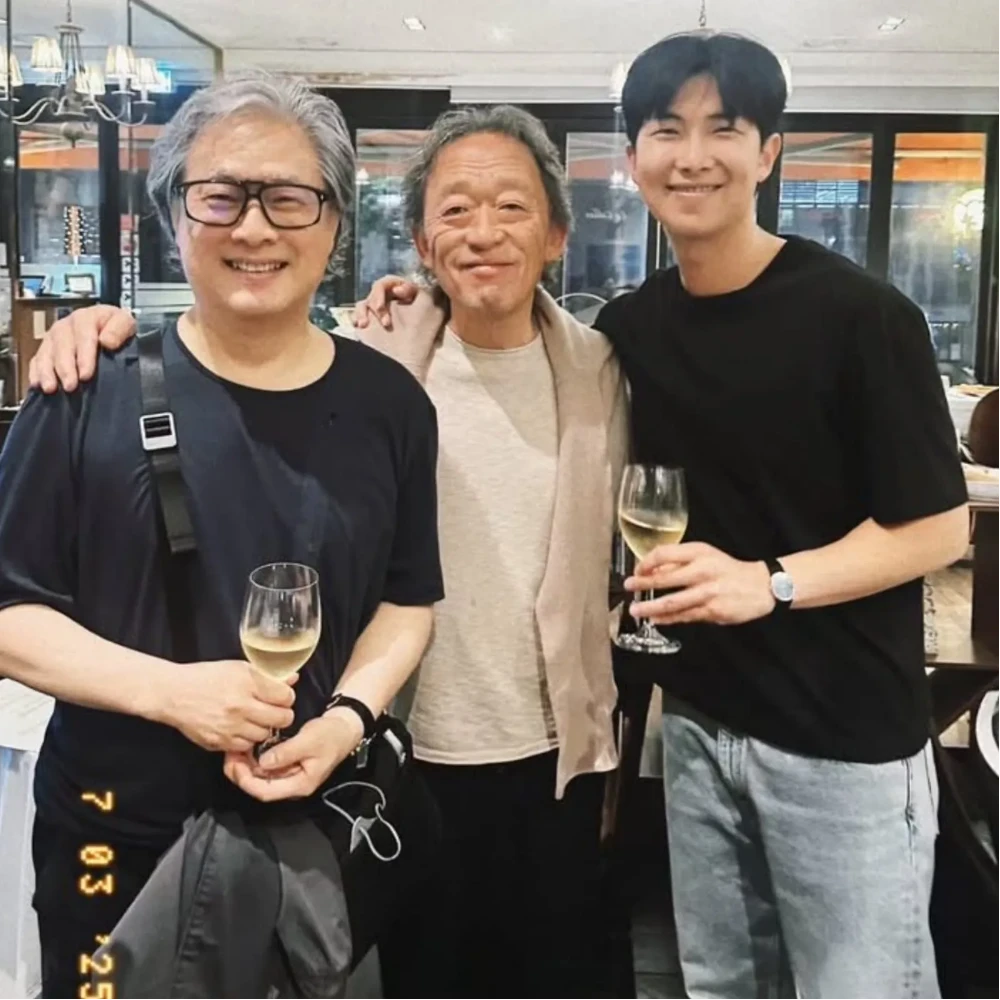 After V, BTS' RM hangs out with Oldboy director Park Chan Wook, fans wonder what's cooking