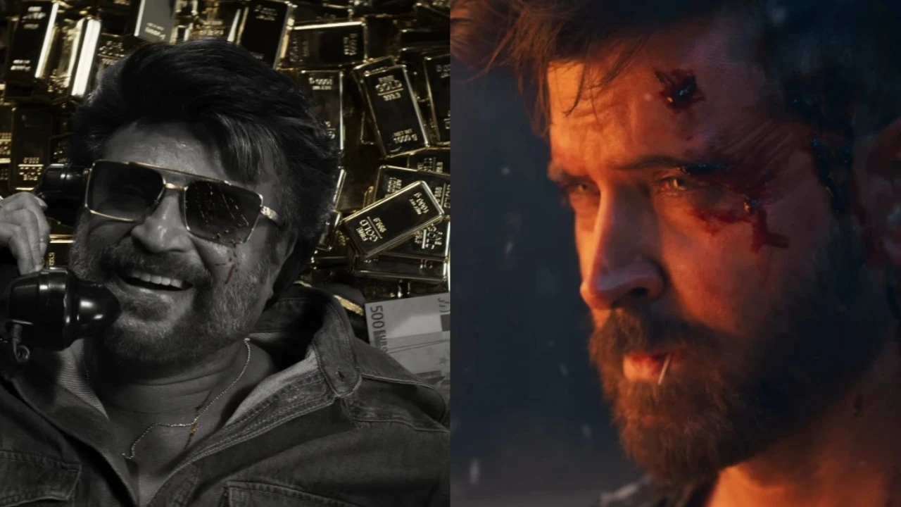 War 2 is the only Indian movie that will get IMAX screens on 14th August 2025, worldwide (Credit: Sun Pictures, YRF) Rajinikanth, Hrithik Roshan