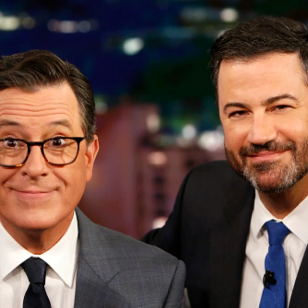 Jimmy Kimmel Reacts to CBS Canceling Stephen Colbert's The Late Show: ‘F--- You and All Your...'