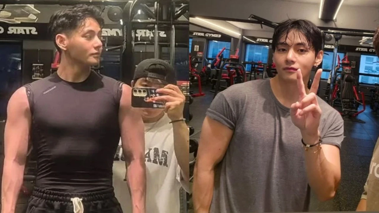 BTS' V: courtesy of Choi Han Jin's Instagram