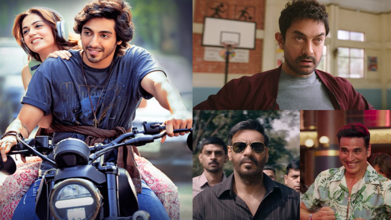 Saiyaara vs Sitaare Zameen Par vs Raid 2 vs Housefull 5. Picture courtesy: YRF, Aamir Khan Productions, T-Series, Nadiadwala Grandson Saiyaara vs Sitaare Zameen Par vs Raid 2 vs Housefull 5: Ahaan Panday and Aneet Padda starrer leads the show by a margin