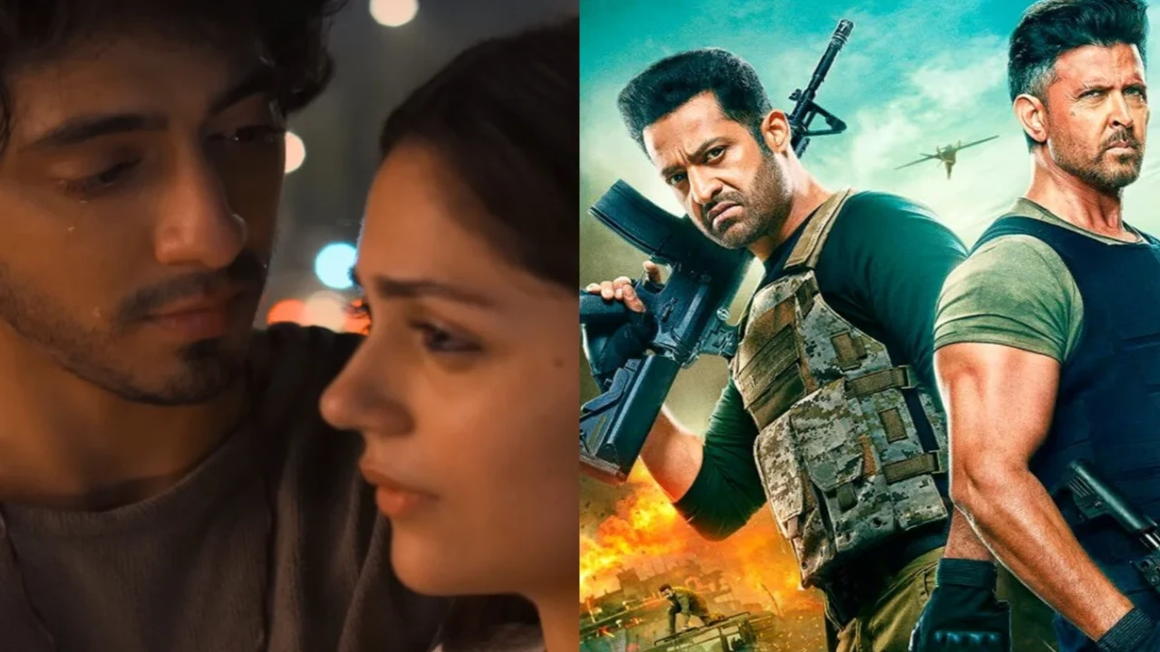 Saiyaara is set to spring the biggest surprise at the Indian box office while War 2 is biggest film of the lot (Credit: YRF) Ahaan Panday, Aneet Padda, Hrithik Roshan, Jr NTR