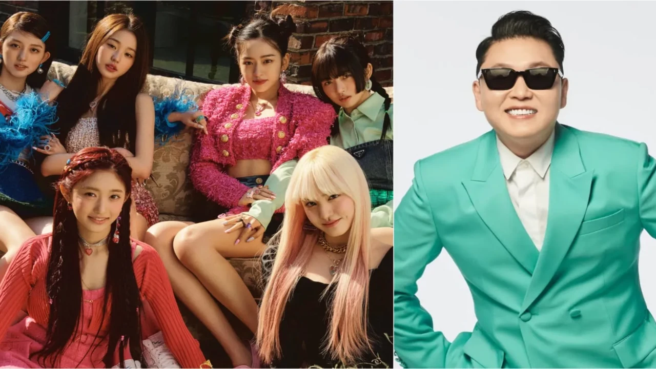 IVE, PSY: Courtesy of IVE X, PSY Instagram IVE, PSY: Courtesy of IVE X, PSY Instagram