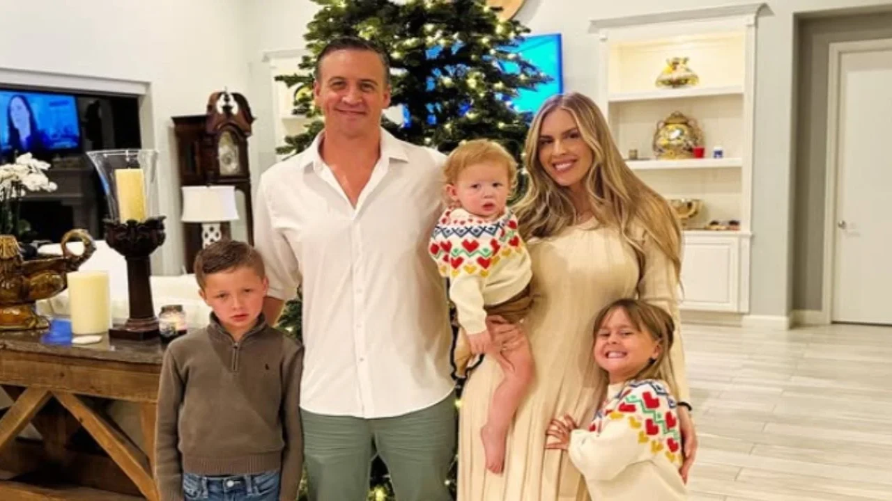 Caiden, Ryan, Georgia, Kayla & Liv Lochte (via Instagram) Caiden, Ryan, Georgia, Kayla & Liv Lochte (via Instagram)