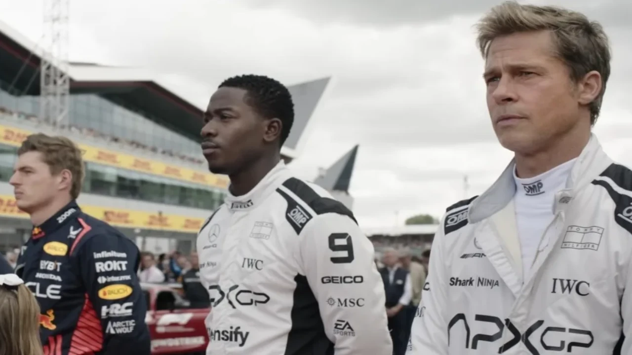 F1 has stood its ground at the Indian box office, despite the regular flow of big releases (Credit: Apple Studios) Brad Pitt
