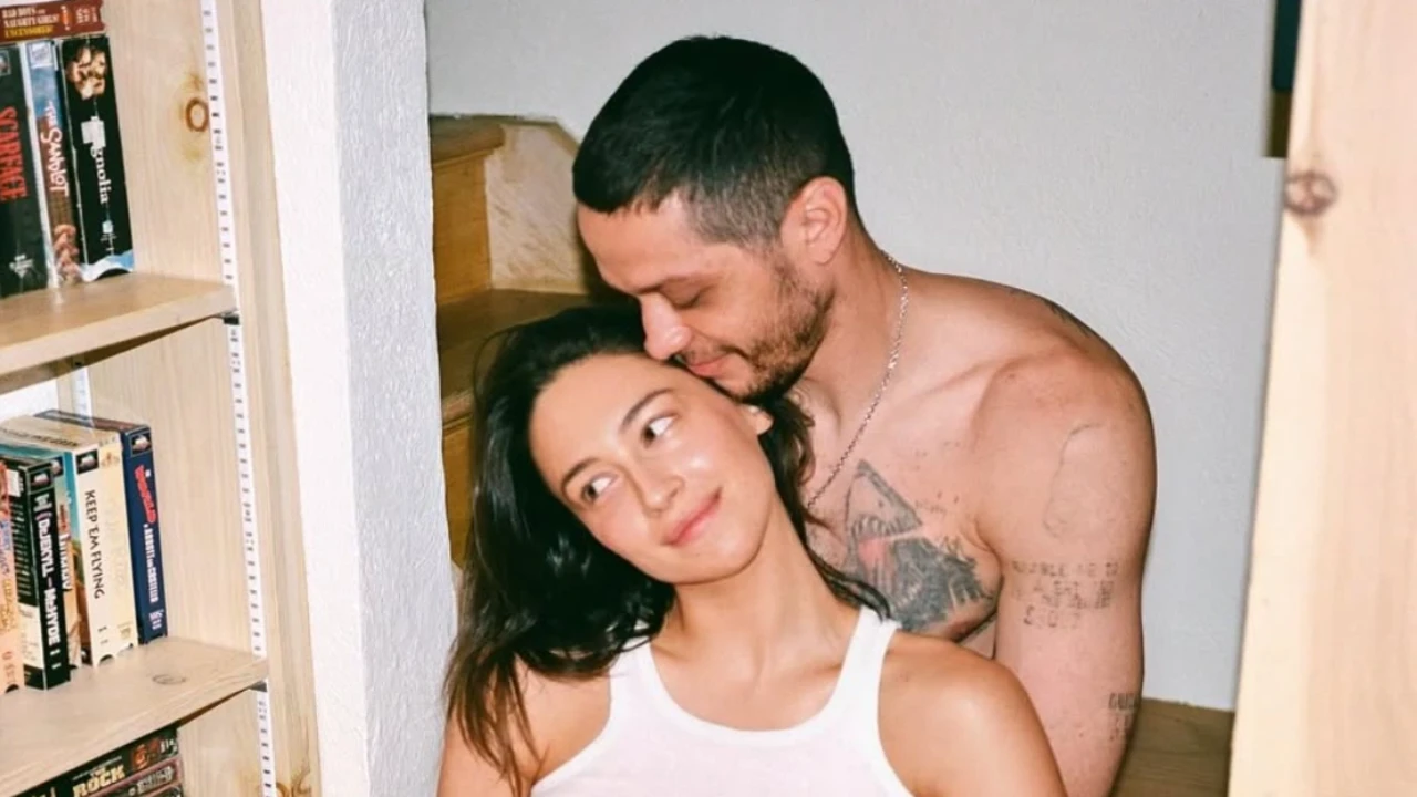 Pete Davidson and Elsie Hewitt via Instagram Instagram