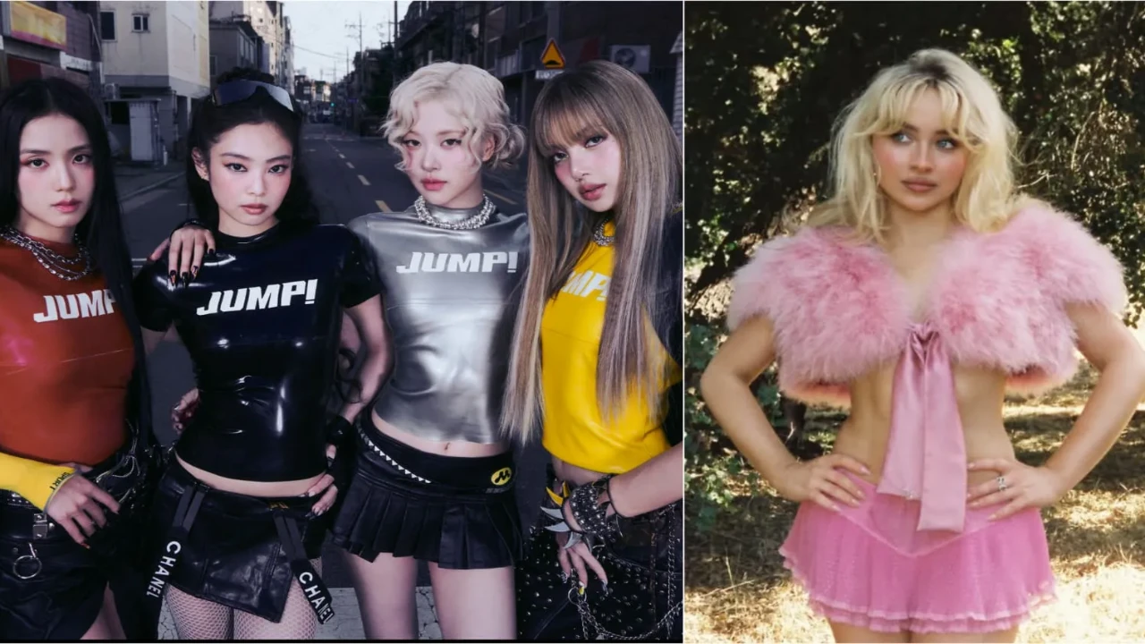 BLACKPINK, Sabrina Carpenter: Courtesy of BLACKPINK X, Sabrina Carpenter Instagram BLACKPINK, Sabrina Carpenter: Courtesy of BLACKPINK X, Sabrina Carpenter Instagram