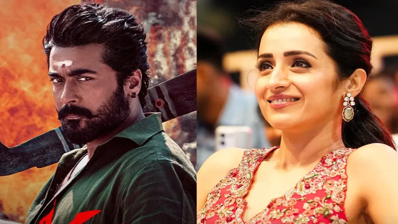 Karuppu: Was Suriya starrer originally meant for Trisha Krishnan as main lead? (PC: Dream Warrior Pictures/RKFI, X) Karuppu: Was Suriya starrer originally meant for Trisha Krishnan as main lead?