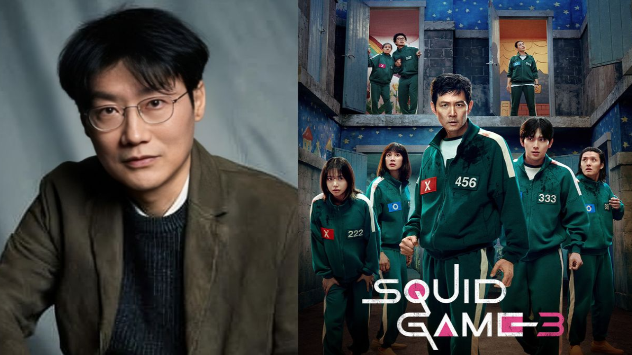 Hwang Dong Hyuk, Squid Game 3 poster: courtesy of Hwang Dong Hyuk's Instagram, Netflix Korea