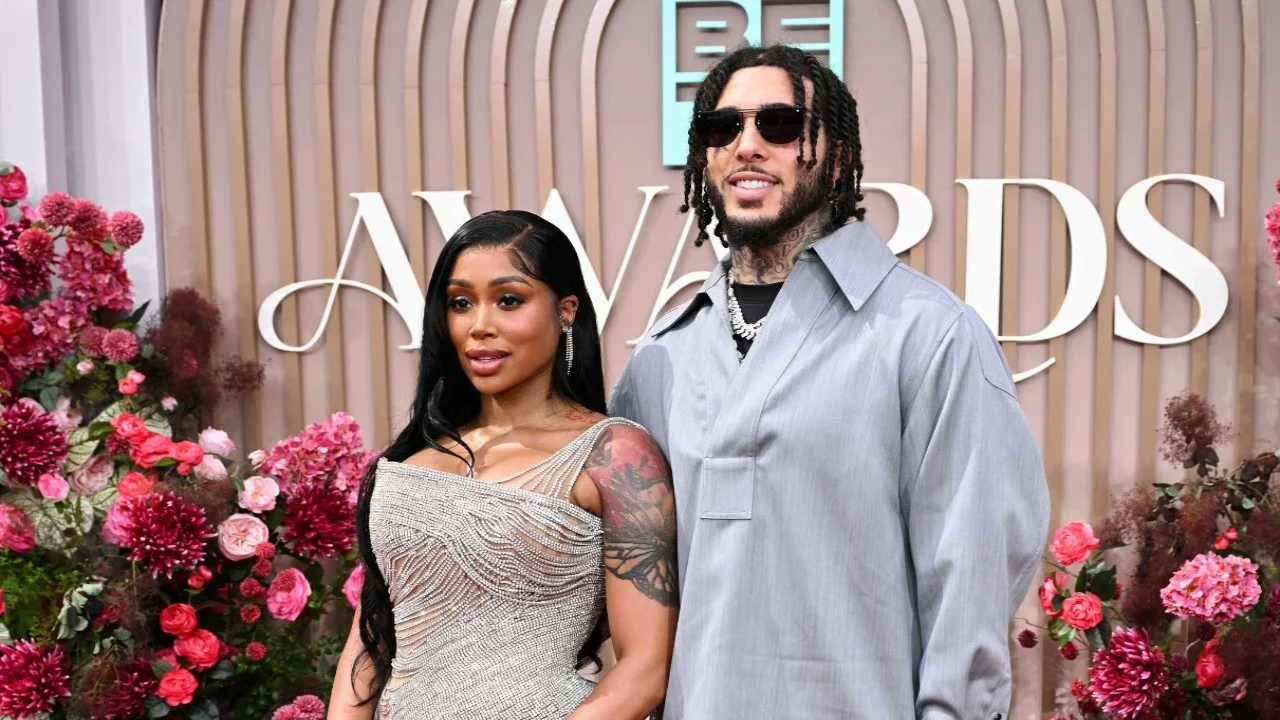 Rashida Nicole & LiAngelo Ball (via Getty Images) Rashida Nicole & LiAngelo Ball (via Getty Images)
